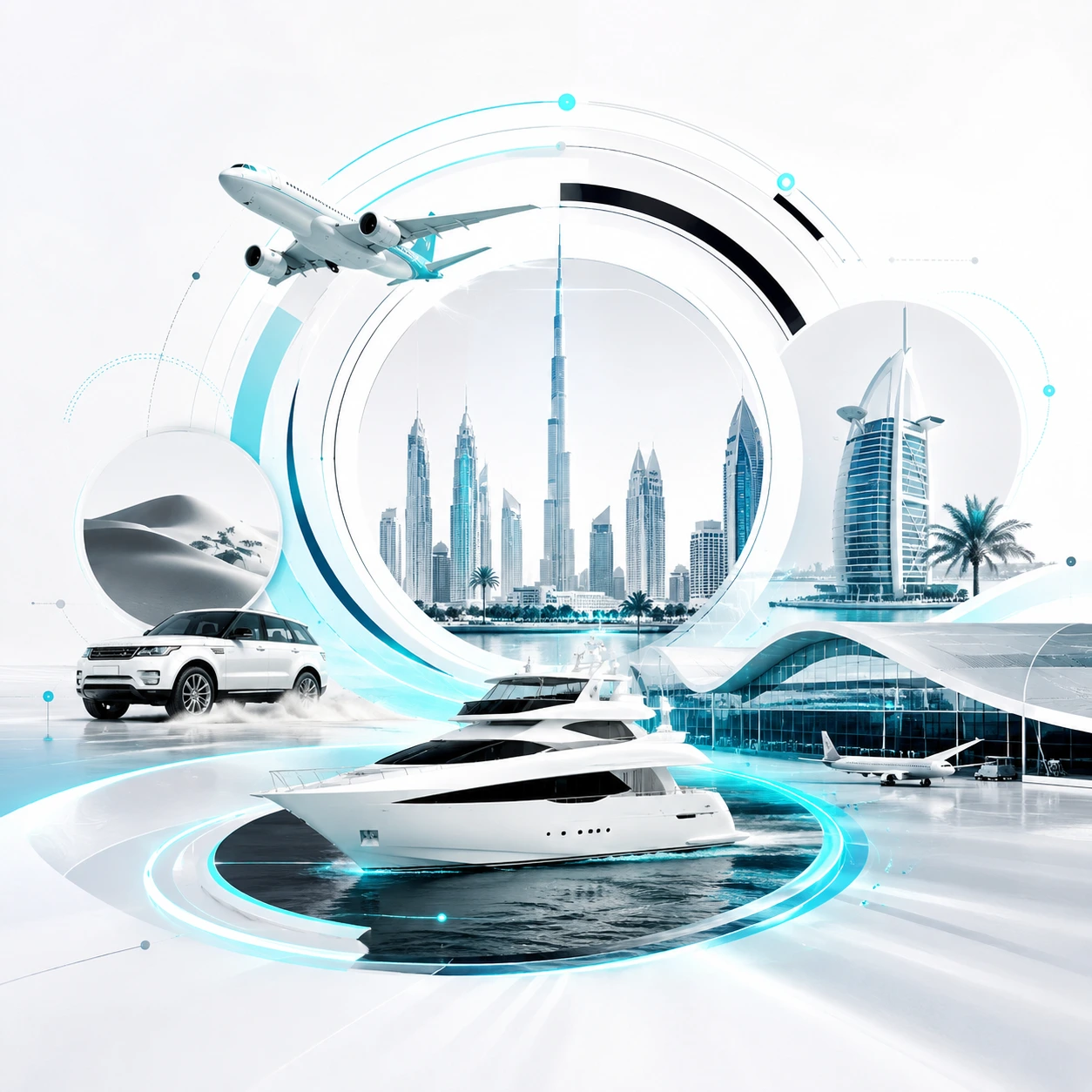 Dubai Luxury Hotels View